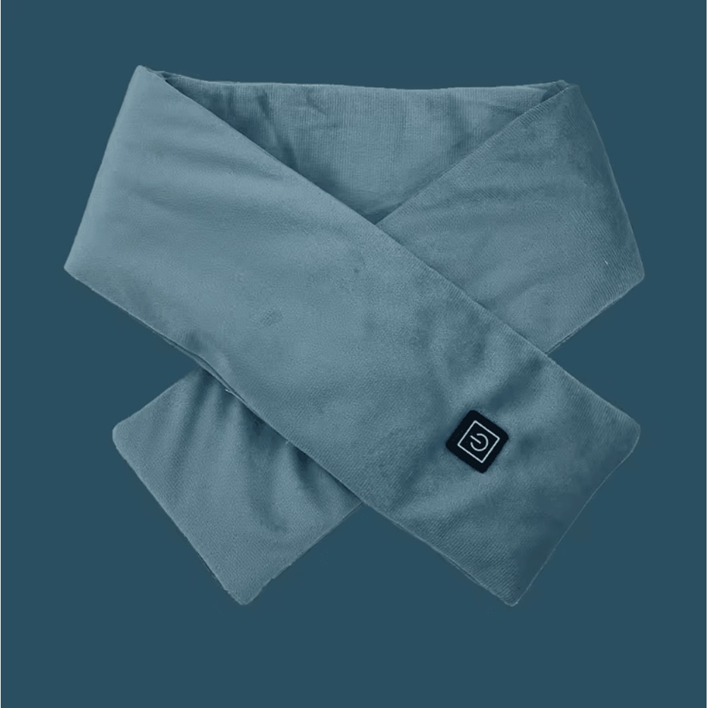 ThermaWrap USB Heated Scarf 3Gear Electric Neck Warmer With Soft Fleece 9