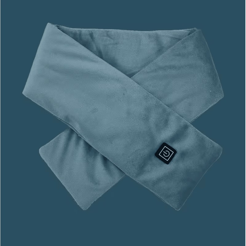 ThermaWrap USB Heated Scarf 3Gear Electric Neck Warmer With Soft Fleece 9