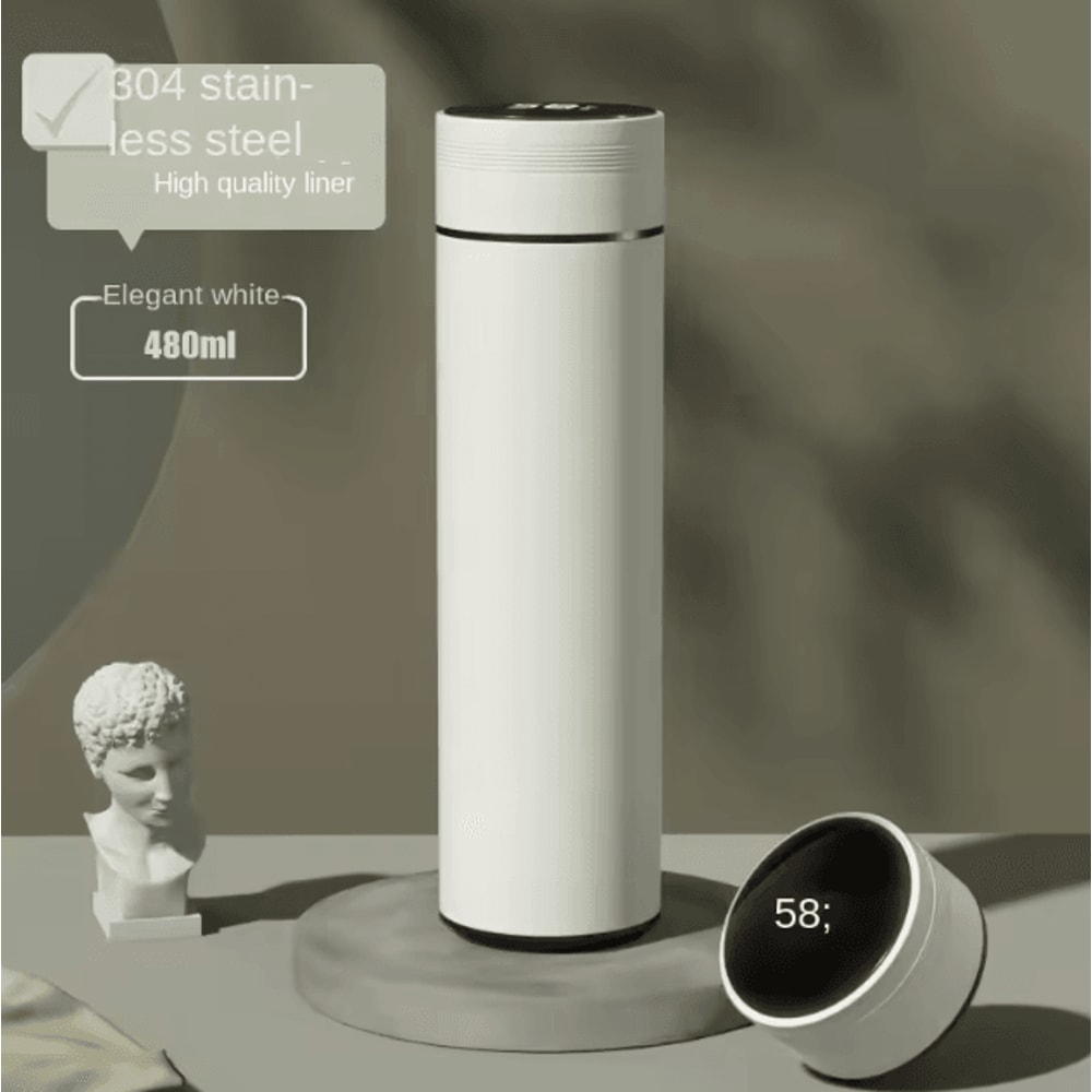 SmartTemp 500ML Digital Thermos Bottle Stainless Steel Vacuum Flask With Temperature Display 11
