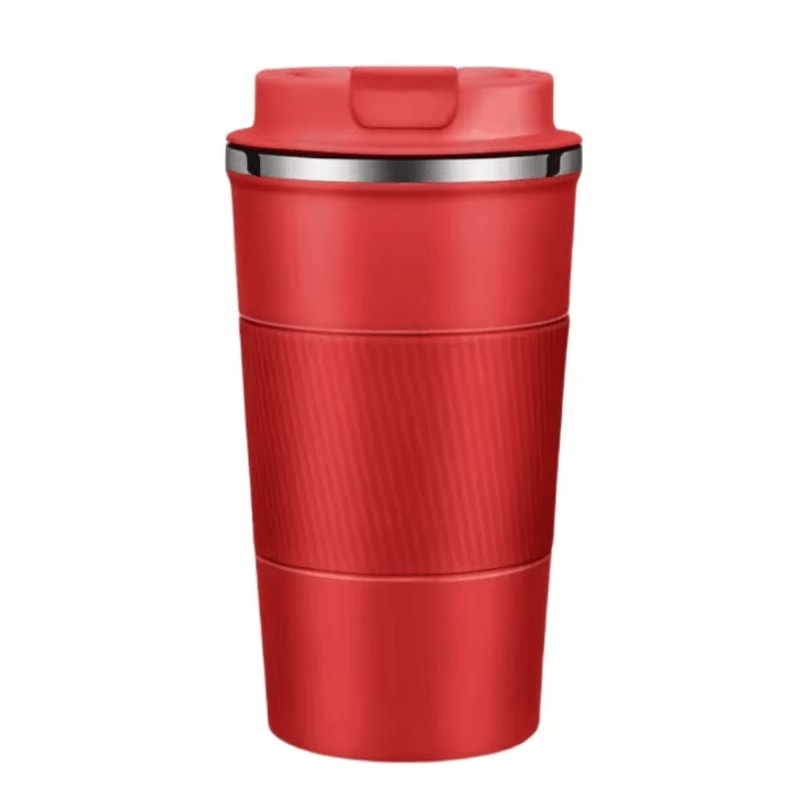 ThermoDrive Stainless Steel Travel Mug Leakproof Insulated Coffee Cup For Car Travel 380510ML 3