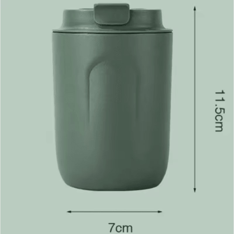 MiniTherm Stainless Steel Thermos Bottle Compact Insulated Travel Mug For Coffee Drinks 4