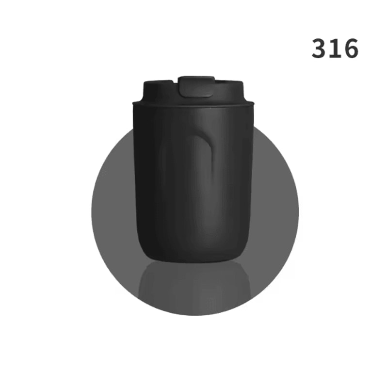 MiniTherm Stainless Steel Thermos Bottle Compact Insulated Travel Mug For Coffee Drinks 5