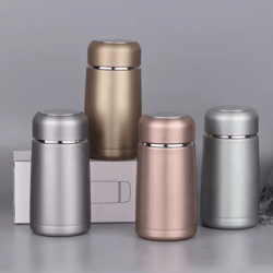 minicharm cute thermos bottle – 350ml stainless steel insulated travel mug for coffee & drinks