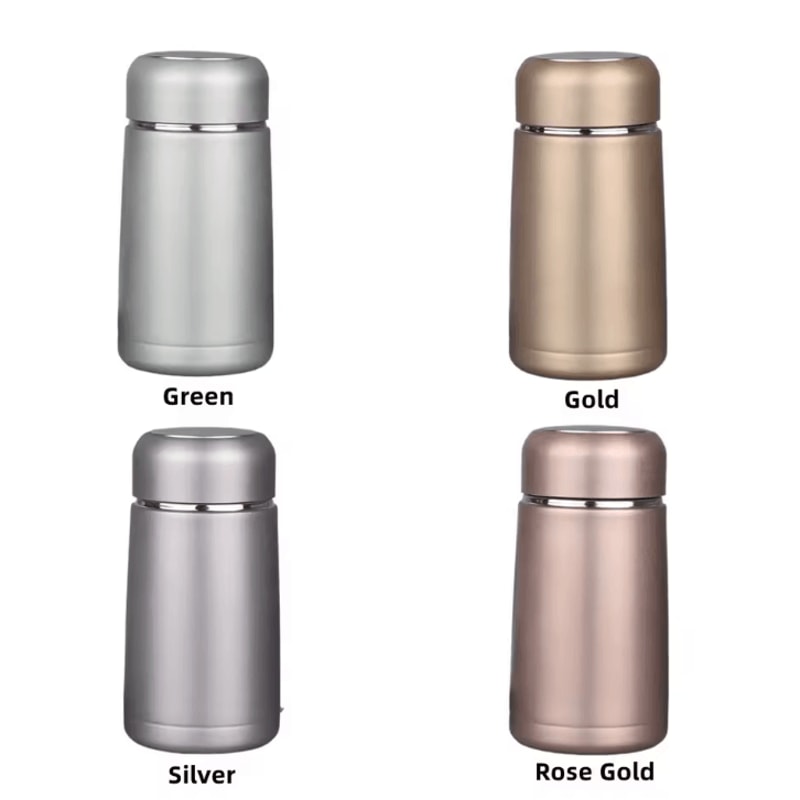 MiniCharm Cute Thermos Bottle 350ML Stainless Steel Insulated Travel Mug For Coffee Drinks 5
