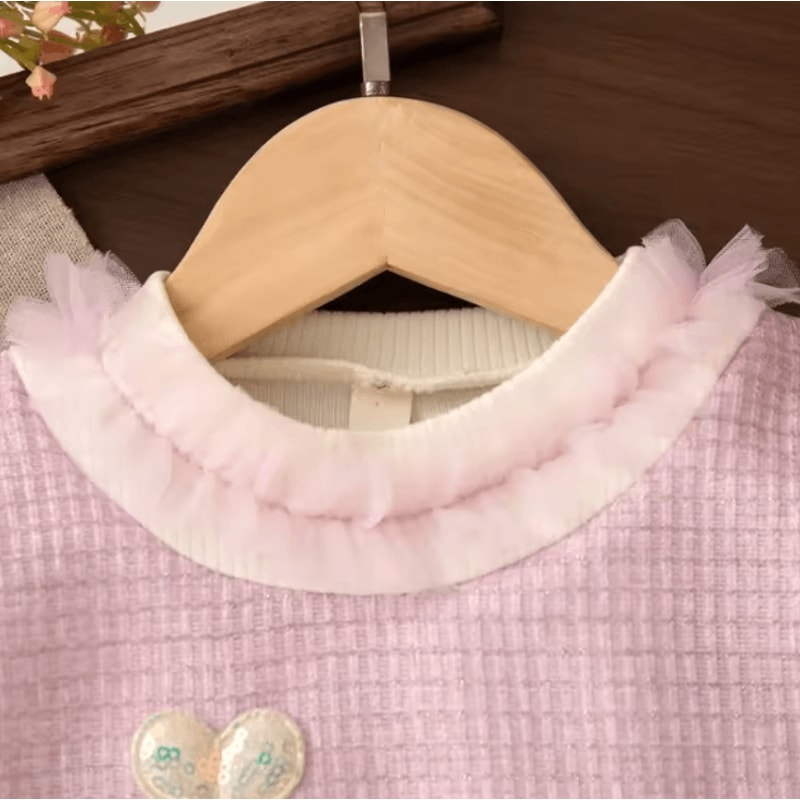 SweetBelle Baby Girl Princess Dress Long Sleeve Tulle Toddler Party Dress 13Y 4