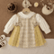 SweetRibbon Baby Girl Princess Dress Korean Style Long Sleeve Tulle Toddler Party Dress 2