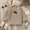 Cartoon Baby Hedgehog Knit Sweater Long Sleeve Toddler Knitted Pullover 5