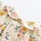 Floral Girls Petal Collar Blouse Long Sleeve Baby Girl Floral Shirt 4