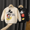 Cartoon Mickey Baby Sweatshirt Long Sleeve Toddler Cartoon Pullover Sweater 0