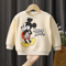 Cartoon Mickey Baby Sweatshirt Long Sleeve Toddler Cartoon Pullover Sweater 4