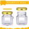 15oz Mini Hexagon Glass Jars With Lids Bulk Honey Favor Jars For Wedding Candy Spice DIY Gifts 4