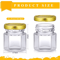 15oz Mini Hexagon Glass Jars With Lids Bulk Honey Favor Jars For Wedding Candy Spice DIY Gifts 4