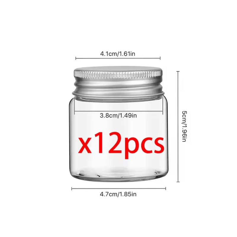 2oz Mini Mason Jars With Lids Wide Mouth Small Glass Storage Jars For Jam Honey Spices Jelly 5