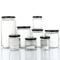 Round Glass Mason Jar With Airtight Lid Kitchen Food Storage Glass Jar 100ml240ml Canning Containe 1