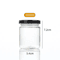 Round Glass Mason Jar With Airtight Lid Kitchen Food Storage Glass Jar 100ml240ml Canning Containe 4