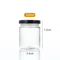Round Glass Mason Jar With Airtight Lid Kitchen Food Storage Glass Jar 100ml240ml Canning Containe 4