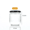Round Glass Mason Jar With Airtight Lid Kitchen Food Storage Glass Jar 100ml240ml Canning Containe 7