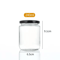 Round Glass Mason Jar With Airtight Lid Kitchen Food Storage Glass Jar 100ml240ml Canning Containe 8