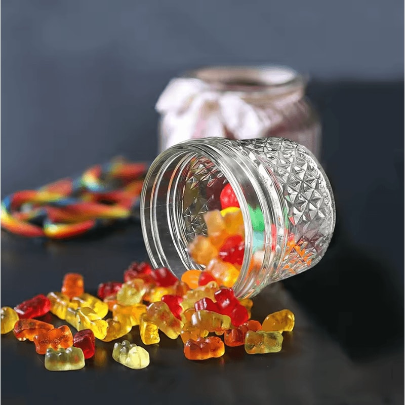 4oz Mini Mason Spice Jars With Lids Clear Glass Canning Jars For Honey Jam Separable Lid Food Sto 3