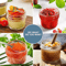 4oz Mini Mason Spice Jars With Lids Clear Glass Canning Jars For Honey Jam Separable Lid Food Sto 4