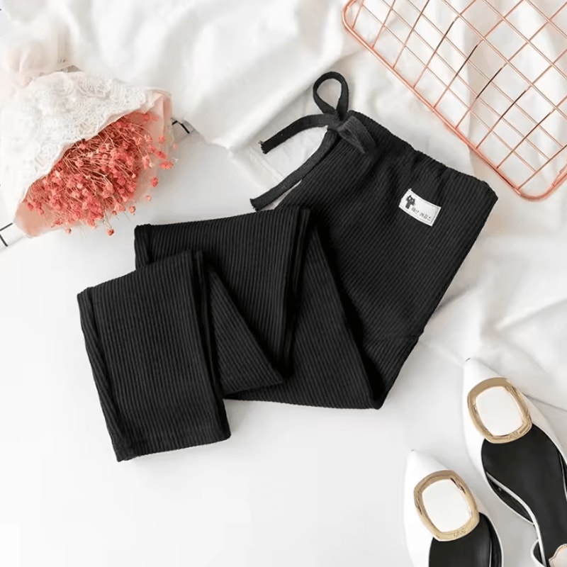 Pregnant Woman Adjustable Big Size Leggings New Maternity Pants Pregnancy Thin Soft Cotton High Wai 6