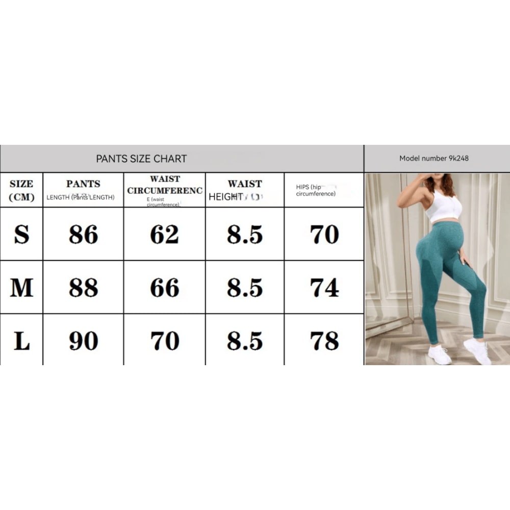 Cotton Maternity Yoga Leggings Stretch Pregnancy Yoga Pants For Women Casual Skinny Maternity Pant 4