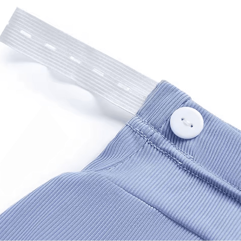 Elegant Ice Silk Maternity Leggings Breathable Summer Pregnancy Leggings With Stretch Waist Suppor 2