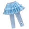 Magical Frozen Elsa Tulle Leggings For Girls Soft Stretch Girls Princess Leggings With Cute Skirt 4