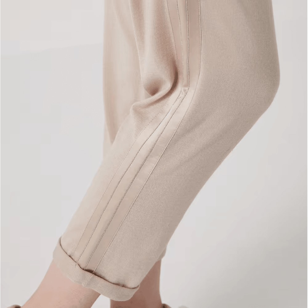 LuxMerino Silk Blend Merino Wool Pants For Women Premium Merino Wool Trousers With Elegant Comfort 2