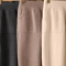 PureMerino Womens Merino Wool Pencil Pants Soft Knit 100 Merino Wool Trousers With Elastic Waist 0