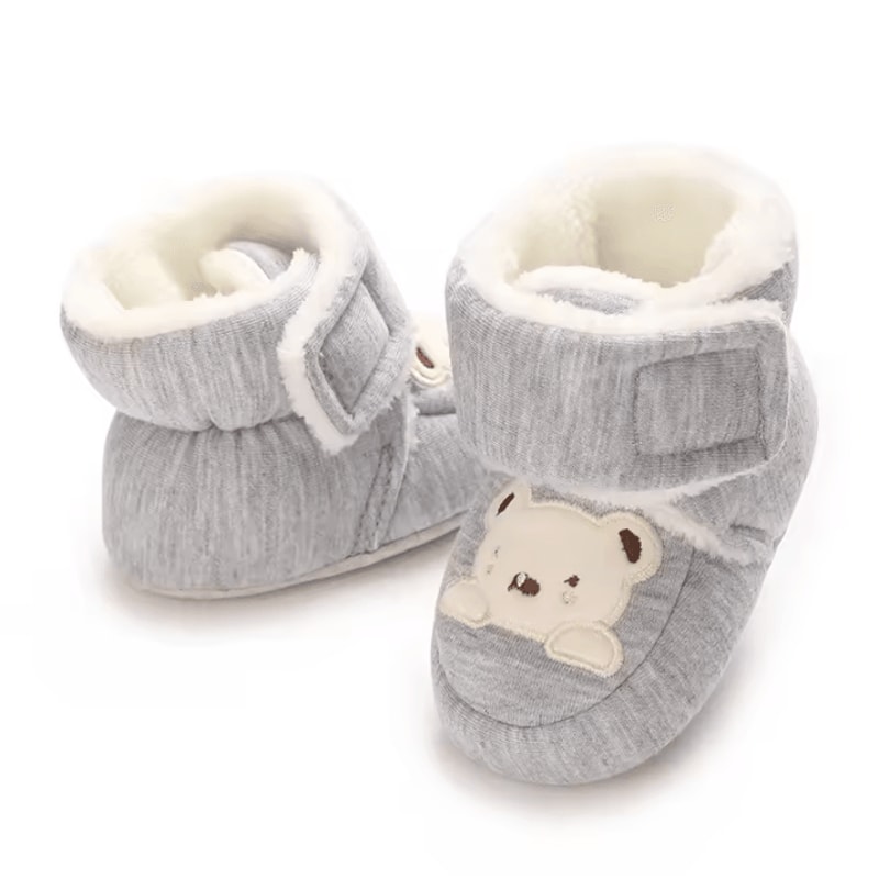 SnowSoft Baby Snow Boots First Walker Shoes Cozy Infant Winter Booties With Soft Sole For Newborns 1