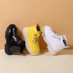 rainguard waterproof baby ankle boots – soft sole toddler rain boots with non-slip grip