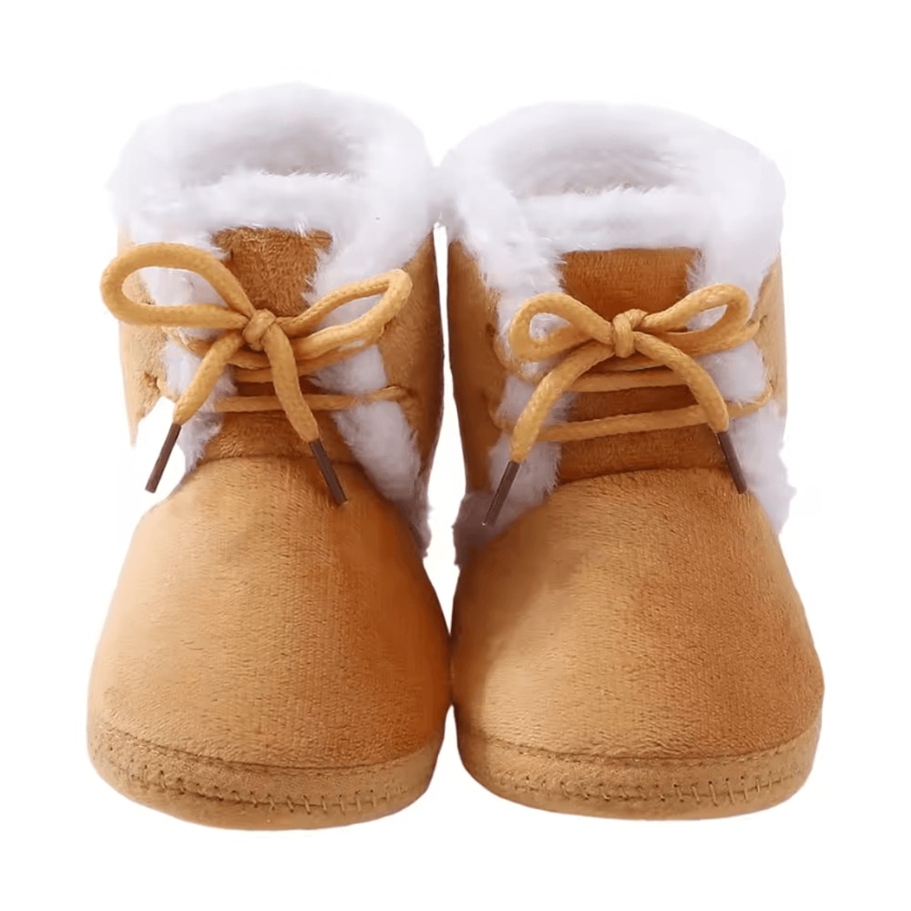 CozyGrip Infant Snow Boots Soft Sole Baby First Walker Winter Boots 6