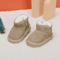 CozyZip Baby Snow Boots Warm Plush Infant Winter Boots With Soft Sole Side Zipper 4