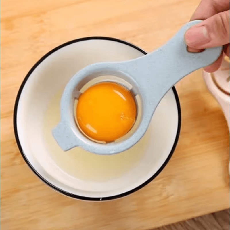 EcoBake Egg White Separator Wheat Straw Egg Yolk Separator Kitchen Baking Tool 4