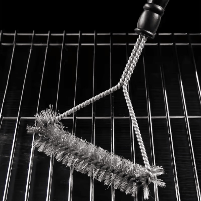 HeavyDuty BBQ Grill Cleaning Brush Stainless Steel Barbecue Wire Brush For NonStick Grills 2