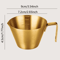 PrecisionBar 304 Stainless Steel Espresso Measuring Cup Mini Espresso Extraction Cup With Scale 4