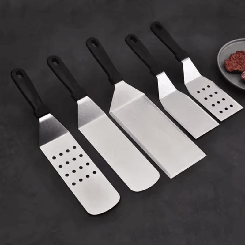 ProChef Stainless Steel Burger Spatula HeavyDuty BBQ Griddle Scraper Hamburger Turner 2