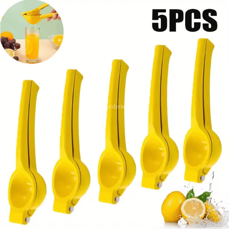 FreshPress Stainless Steel Lemon Squeezer HeavyDuty Manual Citrus Press Juicer 8