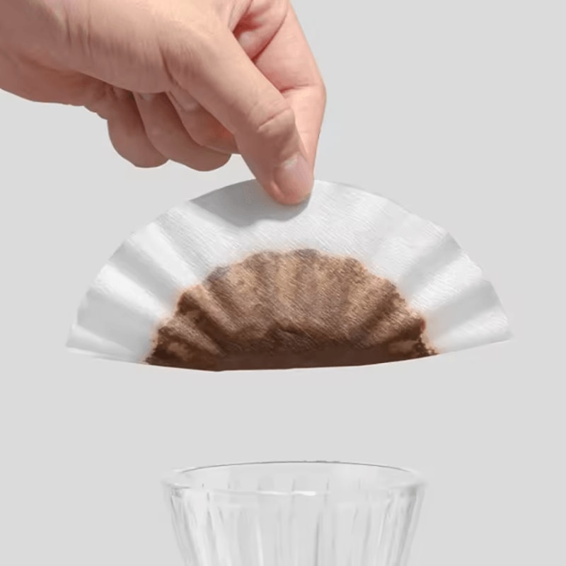 PureBrew Kraft Paper Coffee Filters 50PCS Pour Over Coffee Filter Cups 2