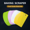 BakeMaster Plastic Dough Scraper Flexible Cake Dough Cutter Scraper Tool 0