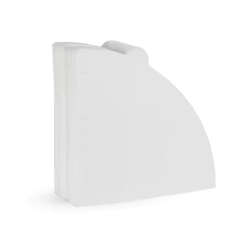 Natural Pour Over Coffee Filter Paper V Shape Cone Coffee Filter Paper For 24 Cup Drip Brewing 6