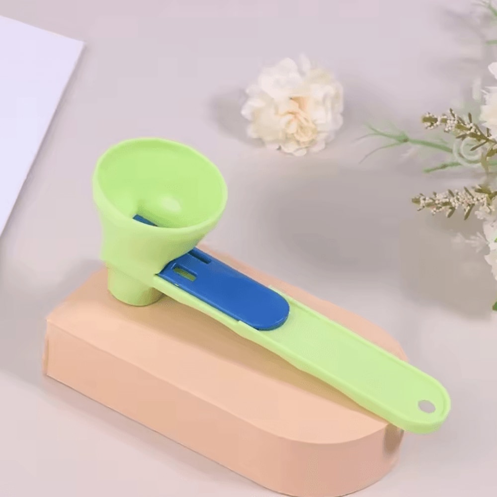 Mess Free Protein Powder Scoop With Sliding Funnel Durable Supplement Scoop For Smooth And Easy Mix 5