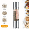 Manual Stainless Steel Salt And Pepper Grinder Adjustable Ceramic Grinding Spice Mill Kitchen Tool 0