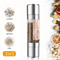 Manual Stainless Steel Salt And Pepper Grinder Adjustable Ceramic Grinding Spice Mill Kitchen Tool 0