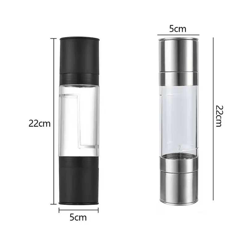 Manual Stainless Steel Salt And Pepper Grinder Adjustable Ceramic Grinding Spice Mill Kitchen Tool 5