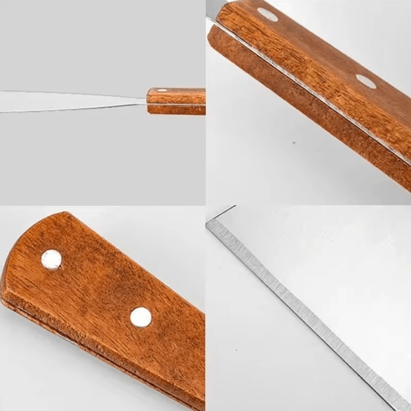 Premium Stainless Steel Spatula With Wooden Handle Burger And Grill Spatula For Steak Pancake And B 3