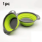 FlexDrain Collapsible Drain Basket Foldable Vegetable Washing Basket Space Saving Kitchen Colander 6