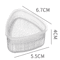 KawaiiRice Onigiri Mold Set Transparent Sushi Rice Mold Cartoon Kids Bento Rice Ball Maker 5