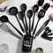 ProChef Silicone Kitchen Utensils Set 18 Piece Heat Resistant Silicone Cooking Utensil Set For Nons 0